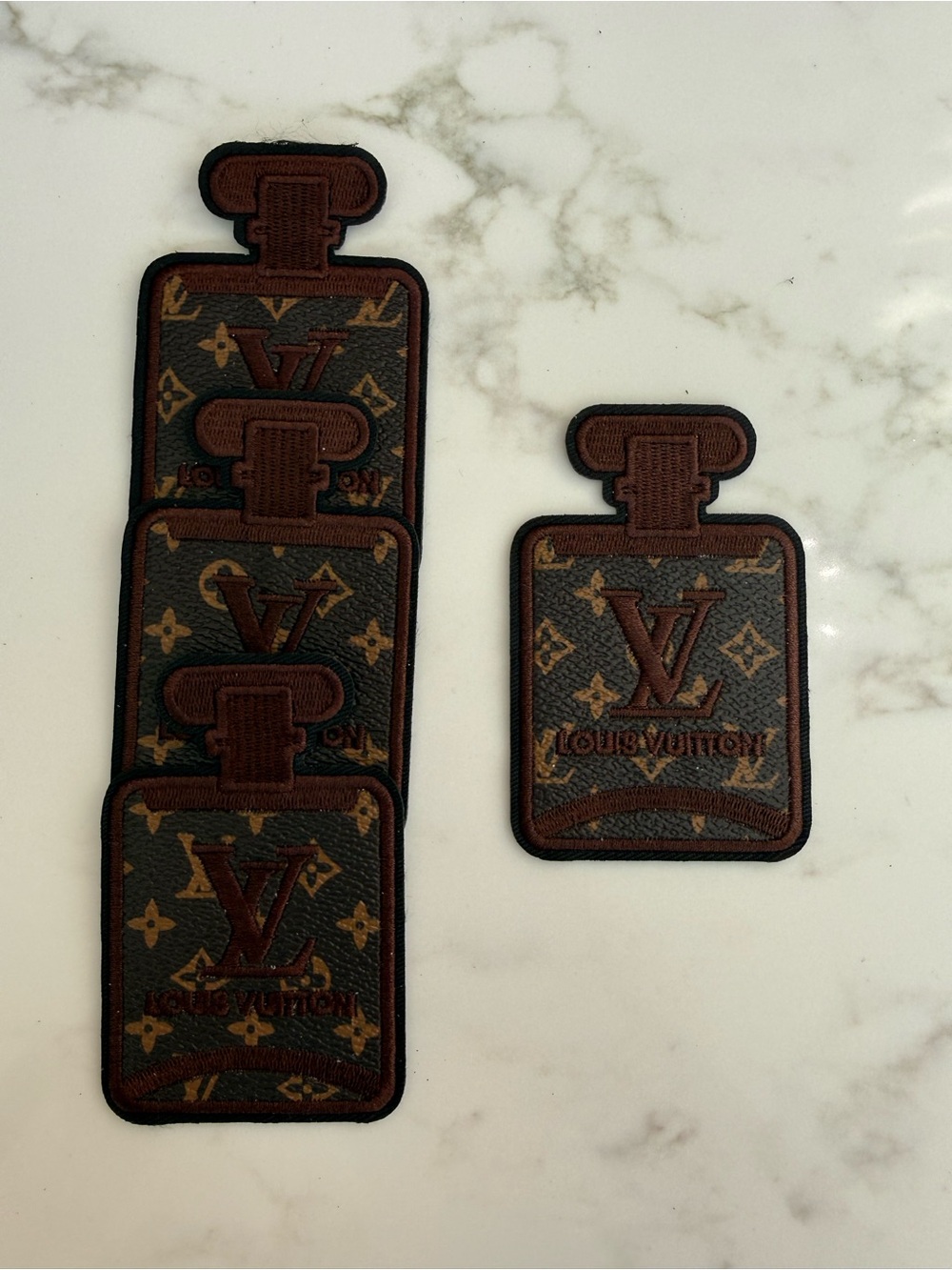 Hand Crafted Leather Iron On Patches